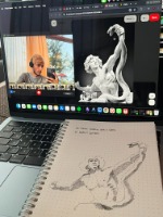 and sometimes i sketch